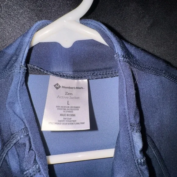 Stylish Blue Women's Jacket - Picture 4 of 4